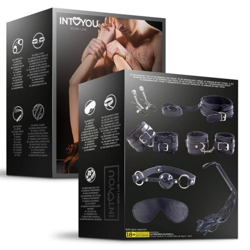 intoyou-bdsm-line-7-pcs-bondage-set-furry-kit-czarny