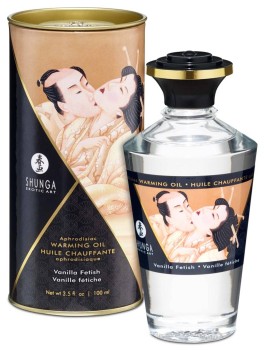 Shunga Jadalny Olejek Rozgrzewający Vanilla Fetish 100 Ml