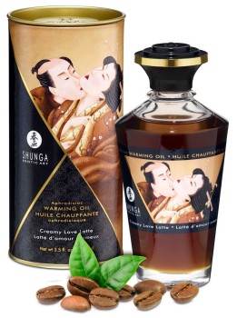 Shunga Rozgrzewający Olejek Do Masażu Creamy Latte 100 Ml
