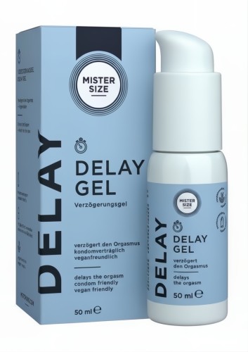 Mister Size Delay 50 Ml Żel Opóźniający Z Olejkiem Goździkowym i Laureth-9