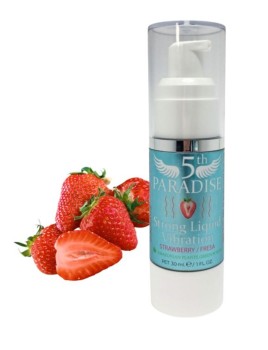 Żel Wibrujący 5th Paradise Truskawka 30 ML Płynny Wibrator Unisex