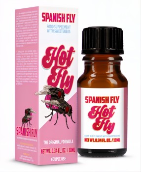 Hiszpańska Mucha Krople Miłości Hot Fly Afrodyzjak Cynk L-Arginina 10 ML