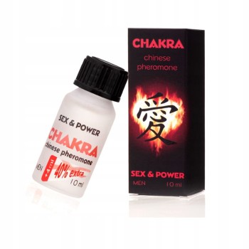 ZAPACHOWE FEROMONY MĘSKIE Z PERFUMAMI CHAKRA 10 ML
