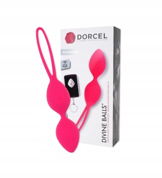 WIBRUJĄCE KULKI GEJSZY DIVINE BALLS DORCEL + PILOT
