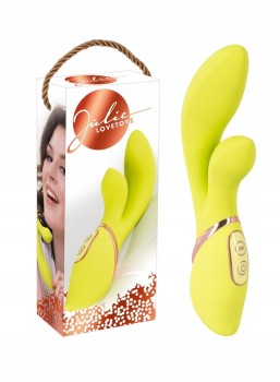 WIBRATOR JULIE - 2 SILNIKI ORAZ 7 TRYBÓW WIBRACJI