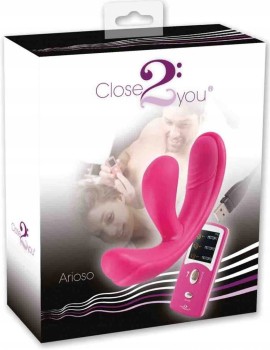 WIBRATOR ARIOSO ANATOMICZNY KSZTAŁT 3 SILNIKI USB