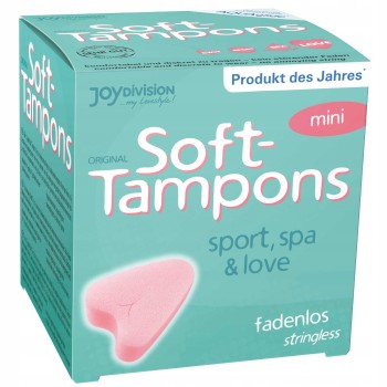TAMPONY SOFT-TAMPONS MINI JOYDIVISION 3 SZTUKI