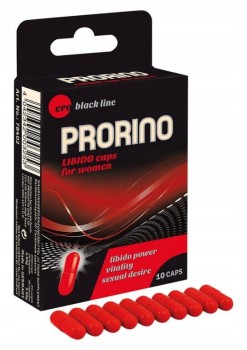TABLETKI POBUDZAJĄCE DLA KOBIET PRORINO 10 SZT