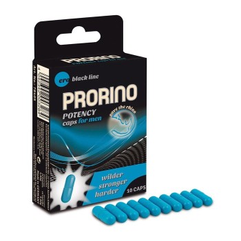 TABLETKI NA POTENCJĘ PRORINO BLACK LINE 10 SZT.