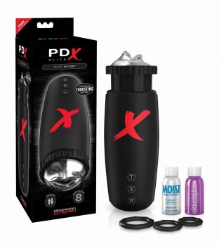 Masturbator Pdx Elite Moto Bator Thrusting Action