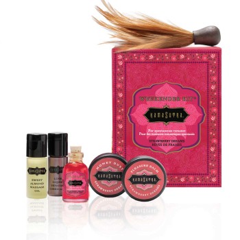 Kamasutra Mini Zestaw Weekender Kit Strawberry