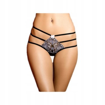 ROMANTYCZNE STRINGI DAMSKIE CHANTAL ROZMIAR XL