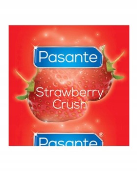 PREZERWATYWY TRUSKAWKOWE PASANTE STRAWBERRY CRUSH