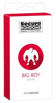 PREZERWATYWY SECURA BIG BOY 60 MM 12 SZTUK