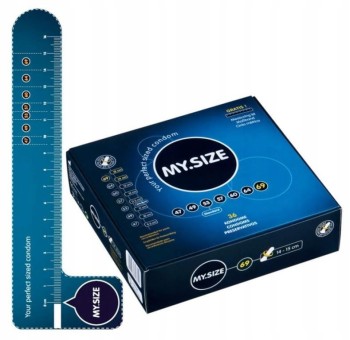 PREZERWATYWY MY SIZE 69mm 36 szt.