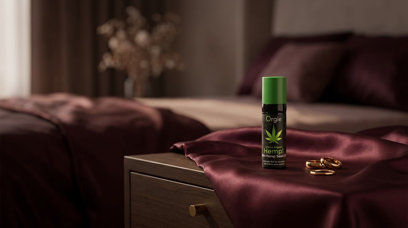 Stymulujący Żel Olej Z Konopi Intense Orgasm Hemp!