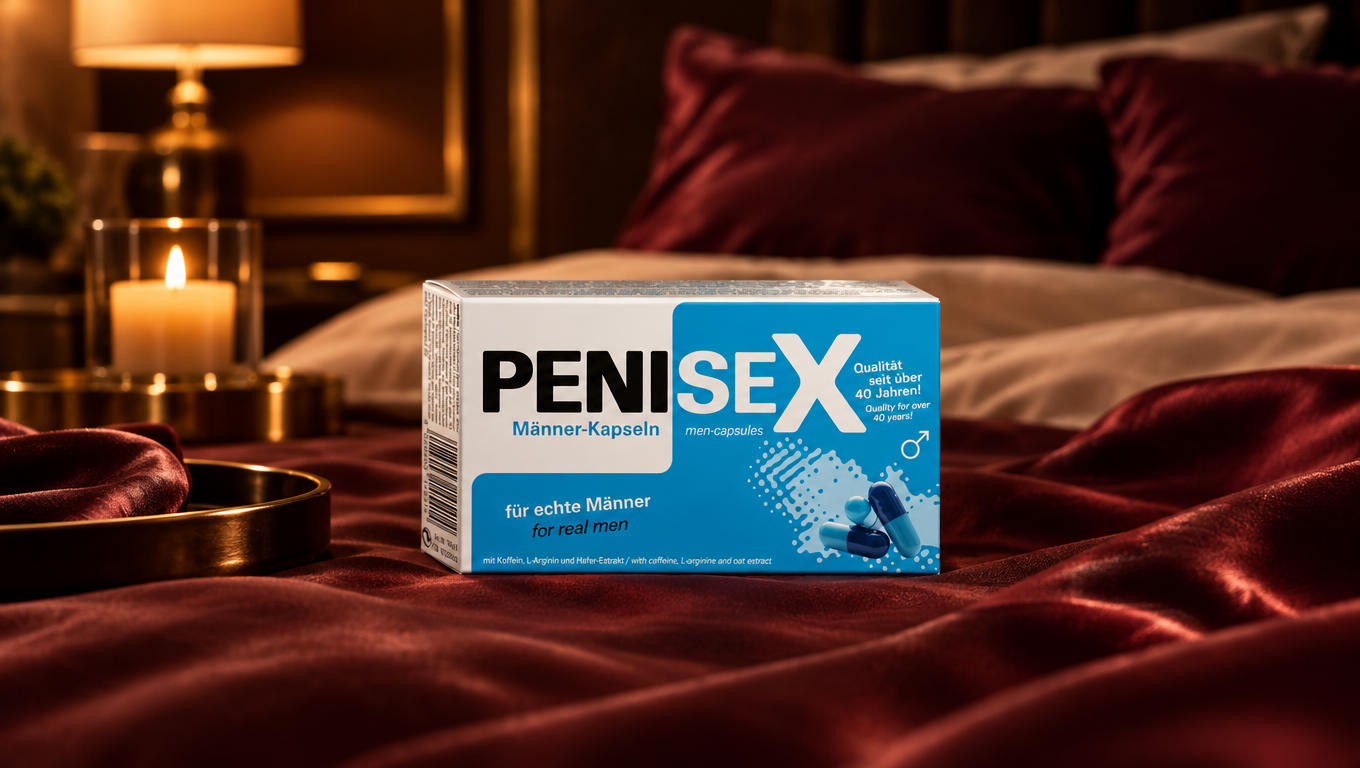 Kapsułki Dla Mężczyzn Penisex Testosteron, Libido I Siła 40 Szt.